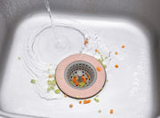 排水口ゴミ受け ごみ受け 単品 1個 つまみ付き 受け皿 ゴミ受け キッチン用品 円形 流し シンク お風呂 洗面所 バスルーム 浴室 水回り 詰まり防止 簡単 便利 台所用品 日用品雑貨