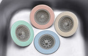 排水口ゴミ受け ごみ受け 単品 1個 つまみ付き 受け皿 ゴミ受け キッチン用品 円形 流し シンク お風呂 洗面所 バスルーム 浴室 水回り 詰まり防止 簡単 便利 台所用品 日用品雑貨