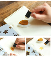 スポンジダウパー 単品 スタンプインク用 スポンジブラシ 指スポンジ スタンプアート ステンシル ぼかし グラデーション DIY 手作り カード 絵葉書 クラフト