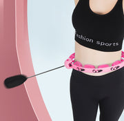 スマートフラフープ 大人用 フィットネス器具 エクササイズ トレーニング ダイエット 組み立て カロリー消費 腹筋 腰