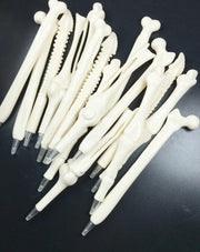 ボールペン 骨 ボーン 骸骨 ガイコツ 0.7mm シェイプ ユニーク 面白い おもしろい 文房具 筆記用具 学生 プレゼント ギフト 贈り物 おもしろグッズ
