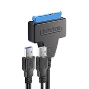 SATAケーブル USB3.0 変換ケーブル パソコン 周辺機器 HDD データ転送 接続 ハードディスク 光学ドライブ ソリッドステートドライブ 記憶装置 ブルーレイ DVDドライブ