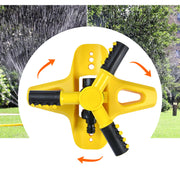 芝生スプリンクラー ウォータースプリンクラー 散水機 庭用 庭の水やり 自動回転 360度回転 家庭園芸 散水グッズ 角度調節可能 植物 ガーデニング スプレー