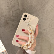 iPhoneケース iPhoneカバー スマホケース スマホカバー スマホホールドチェーン 落下防止 保護 ユニセックス かわいい