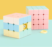ルービックブロック ジーニアスキューブ 立体パズル 2×2 3×3 三角 Genius CUBE スピード スマート ブロック 頭の体操 立方体 四角形 知育玩具 手の運動