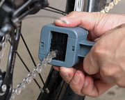 チェーンブラシ 自転車用 クリーニングブラシ 四面 汚れ落とし ハンドブラシ サビ落とし ギア清掃 便利グッズ シンプル メンテナンス用品