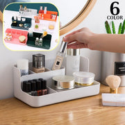 メイクボックス コスメボックス 化粧品収納ケース 多機能 卓上 机上 大容量 軽量 小物入れ 仕切り 滑り止め 整理整頓 片付け