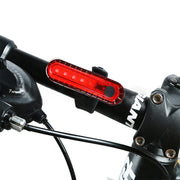 自転車リア用ライト テールライト ヘッドライト ヘルメット 尾灯 充電式 シートポスト ハンドルバー 取り付け簡単 夜間走行 夜道 警告灯 リュック バッグ カバン 安全対策 角丸長方形 リチウム 繰り返し使える レッド ホワイト 赤 白