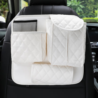 シートバックポケット 車内収納 カー用品 ドリンクホルダー ティッシュケース フック付き 商品画像5