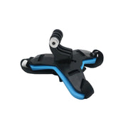 ヘルメットマウント 顎マウント マウントホルダー アクションカメラアクセサリー GoPro など フルフェイスヘルメット用 ストラップ 取り付け式 カメラ固定 手ぶら 撮影 バイク 自転車 MTB モトクロス アクションカム用アクセサリー