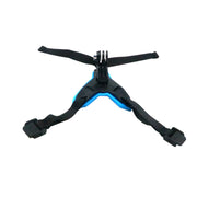 ヘルメットマウント 顎マウント マウントホルダー アクションカメラアクセサリー GoPro など フルフェイスヘルメット用 ストラップ 取り付け式 カメラ固定 手ぶら 撮影 バイク 自転車 MTB モトクロス アクションカム用アクセサリー