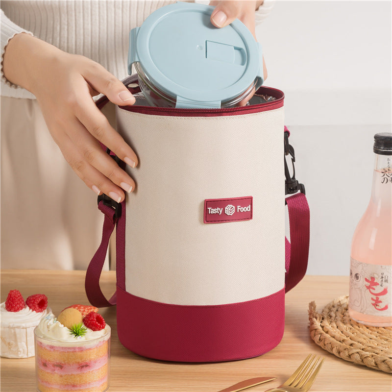 ランチバッグ ランチトート 保冷バッグ 保温バッグ クーラーバッグ ショルダーストラップ 商品画像3