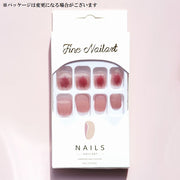 ネイルチップ 24枚 手の爪用 ネイルアート用品 ラメ グラデーション 無地 単色 シンプル かわいい おしゃれ セルフネイル つけ爪 両手 ピンク