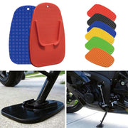 サイドスタンドパッド キックスタンドパッド バイク用 コンパクト 小型 滑り止め 下敷き プレート 傷防止 シンプル 簡単 便利 二輪 外装パーツ バイクアクセサリー