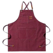 エプロン キャンバス ワークエプロン 男女兼用 前掛け キッチン ガーデニング DIY キャンプ 作業用 複数ポケット おしゃれ メンズ レディース カフェ 保育士 美容師 調理師 無地
