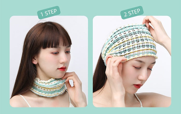 ヘアバンド 洗面用 レディース 女性 ヘッドバンド ネット 商品画像3