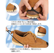 靴用滑り止め 着脱式 シリコン ゴム 伸びる 簡単装着 靴底 スパイク アウトドア キャンプ 登山 ハイキング ウォーキング すべりどめ スリップ防止 シューズアクセサリー
