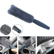 ホイールブラシ 洗車ブラシ タイヤブラシ 自動車用品 洗車グッズ 洗車用品 ブラシ タオル 持ち手 外装 タイヤ 掃除 清掃 メンテナンス