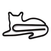 クリップ ゼムクリップ ペーパークリップ 10個セット 文具 文房具 事務用品 ステーショナリー ネコ 猫 かわいい おしゃれ ユニーク 雑貨