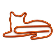 クリップ ゼムクリップ ペーパークリップ 10個セット 文具 文房具 事務用品 ステーショナリー ネコ 猫 かわいい おしゃれ ユニーク 雑貨