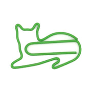 クリップ ゼムクリップ ペーパークリップ 10個セット 文具 文房具 事務用品 ステーショナリー ネコ 猫 かわいい おしゃれ ユニーク 雑貨