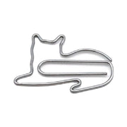 クリップ ゼムクリップ ペーパークリップ 10個セット 文具 文房具 事務用品 ステーショナリー ネコ 猫 かわいい おしゃれ ユニーク 雑貨