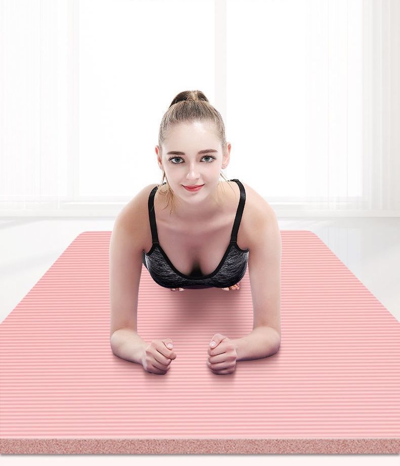 ヨガマット 大判 幅広 大きい 1cm厚手クッション 軽量 商品画像5