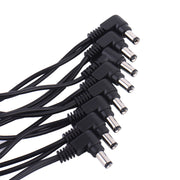 デイジーチェーンケーブル 8way 9V ギターペダル用 8ウェイ エフェクトペダルアクセサリー アダプタープラグ電源コード