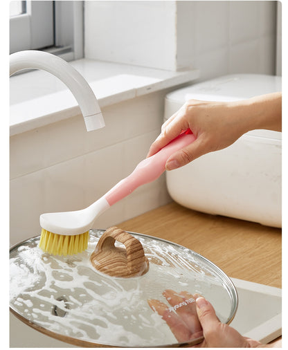 柄付ブラシ キッチンブラシ 食器洗いブラシ 台所用 お掃除 キッチンツール 商品画像4