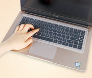 キーボードカバー 2枚セット 保護カバー 汚れ防止 静音 防水 防塵 ほこり防止 シリコン 13 14 15 16 17インチ クリア 指紋 ホコリ防止 シリコン