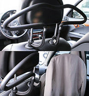 ヘッドレストハンガー 車用ハンガー 車載ハンガー 簡単装着 上着掛け ジャケット掛け スーツ掛け 車内 便利 カー用品 車用品 カーアクセサリー