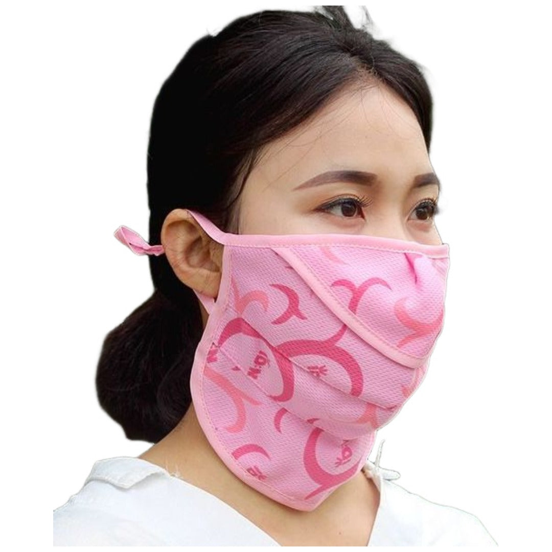 フェイスマスク フェイスカバー レディース 夏用 UV 紫外線対策 日焼け防止 息苦しくない 呼吸穴 速乾 洗える スポーツ アウトドア ランニング 自転車 ゴルフ テニス 登山 ジョギング 農作業 ガーデニング 通気性 吸汗 飛沫防止 呼吸しやすい 熱中症対策 メッシュ 鼻穴付き ロゴ ドット 無地 シンプル おしゃれ かわいい 眼鏡が曇らない 男女兼用 女性 男性 メンズ