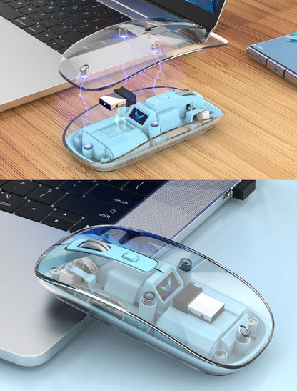 ワイヤレスマウス 無線 ワイヤレス 2.4GHz 光学式マウス リチウム 商品画像5