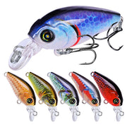ハードルアー クランクベイト リップ 小魚デザイン ハードベイト フィッシングルアー 疑似餌 釣り用品 釣り具 フィッシング用品 釣り餌 海釣り ルアー釣り 川釣り