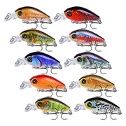 ハードルアー クランクベイト リップ 小魚デザイン ハードベイト フィッシングルアー 疑似餌 釣り用品 釣り具 フィッシング用品 釣り餌 海釣り ルアー釣り 川釣り