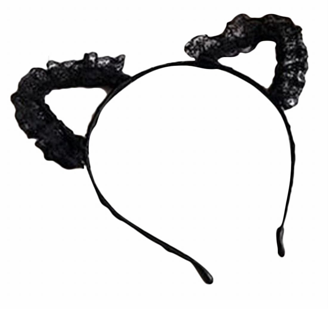 カチューシャ レディース ヘアアクセサリー 大人 猫耳 ネコ耳 レース リボン 鈴 ブラック 黒 コスプレ 仮装 おしゃれ プレゼント ギフト