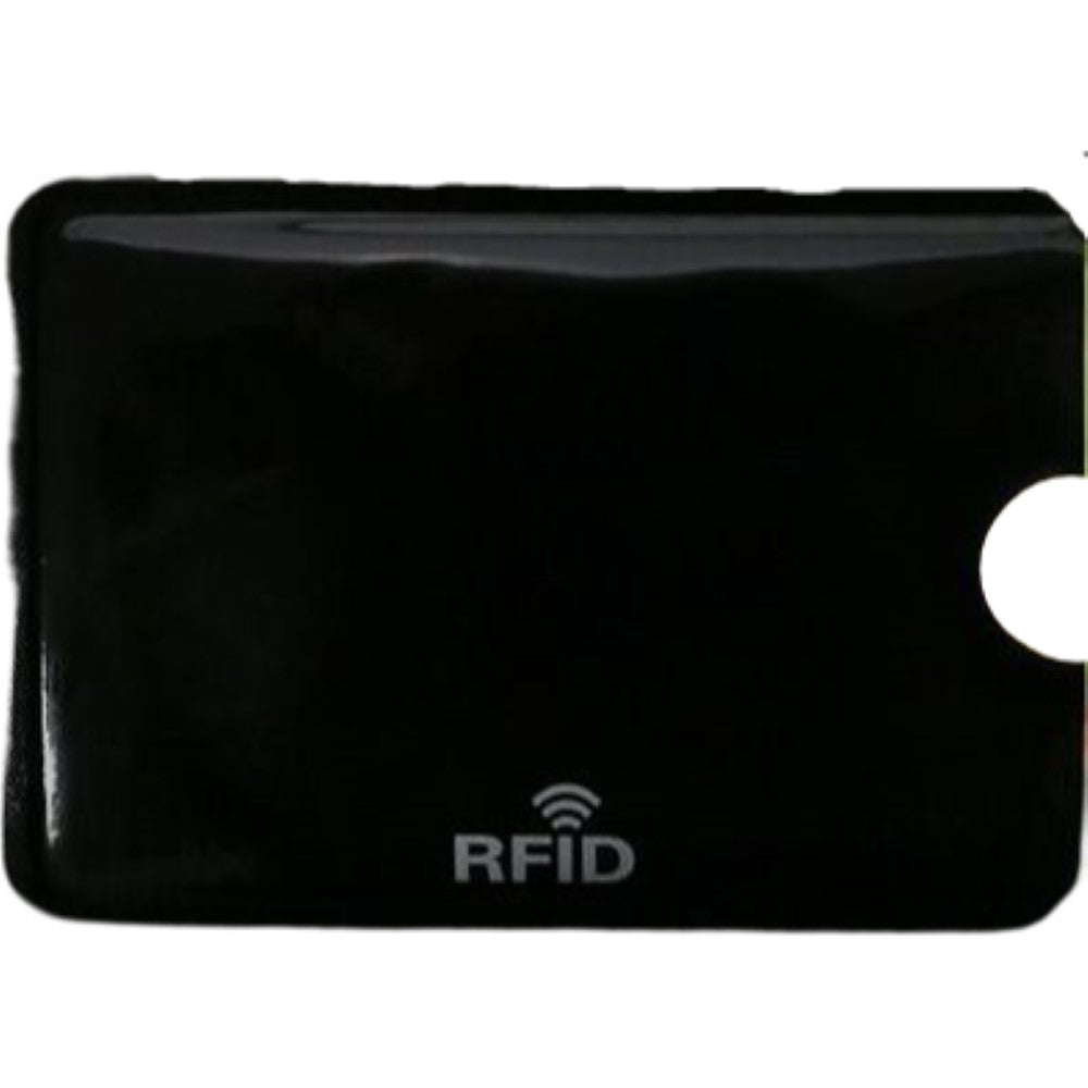スキミング防止 カードケース 5枚セット RFID磁気防止 スリーブ カード情報保護 ブラック バリエーション画像