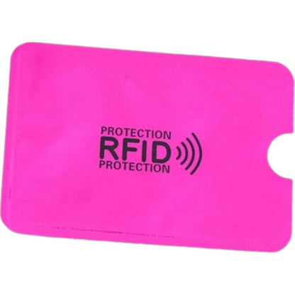 スキミング防止 カードケース 5枚セット RFID磁気防止 スリーブ カード情報保護 ローズ バリエーション画像