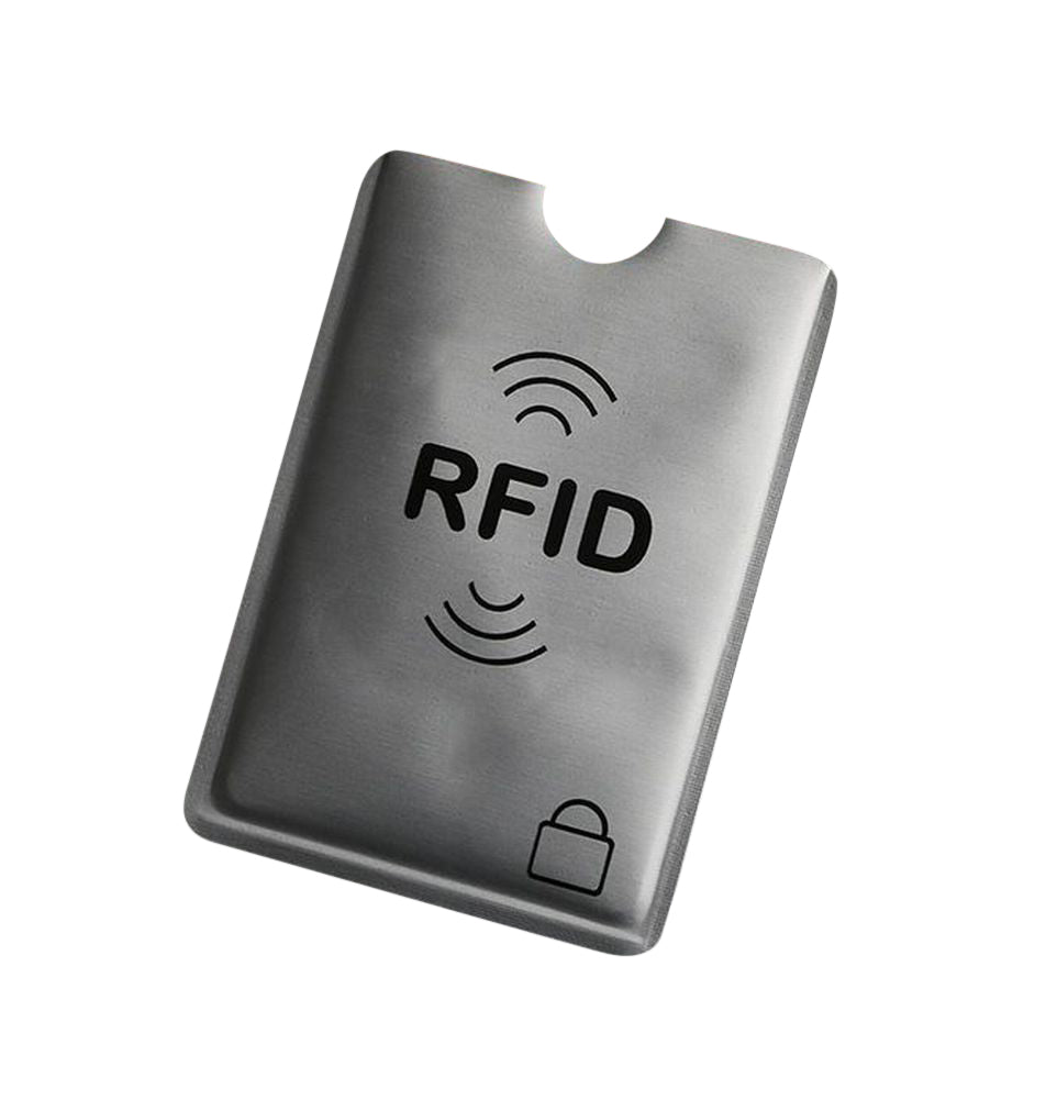 スキミング防止 カードケース 5枚セット RFID磁気防止 スリーブケース カード情報保護 ロゴ3 バリエーション画像