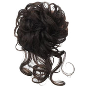 ポイントウィッグ 部分ウィッグ ヘアアクセサリー ファッション小物 レディース 女性 婦人 お団子ウィッグ シュシュタイプ ふわふわ カール お団子ヘアー つけ毛 ヘアアレンジ イメチェン ボリュームアップ イベント パーティー 結婚式 お呼ばれ 普段使い