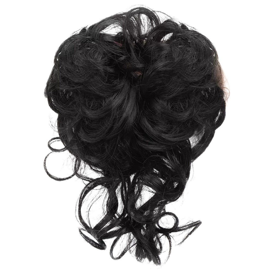 ポイントウィッグ 部分ウィッグ ヘアアクセサリー ファッション小物 レディース 女性 ナチュラルブラック バリエーション画像