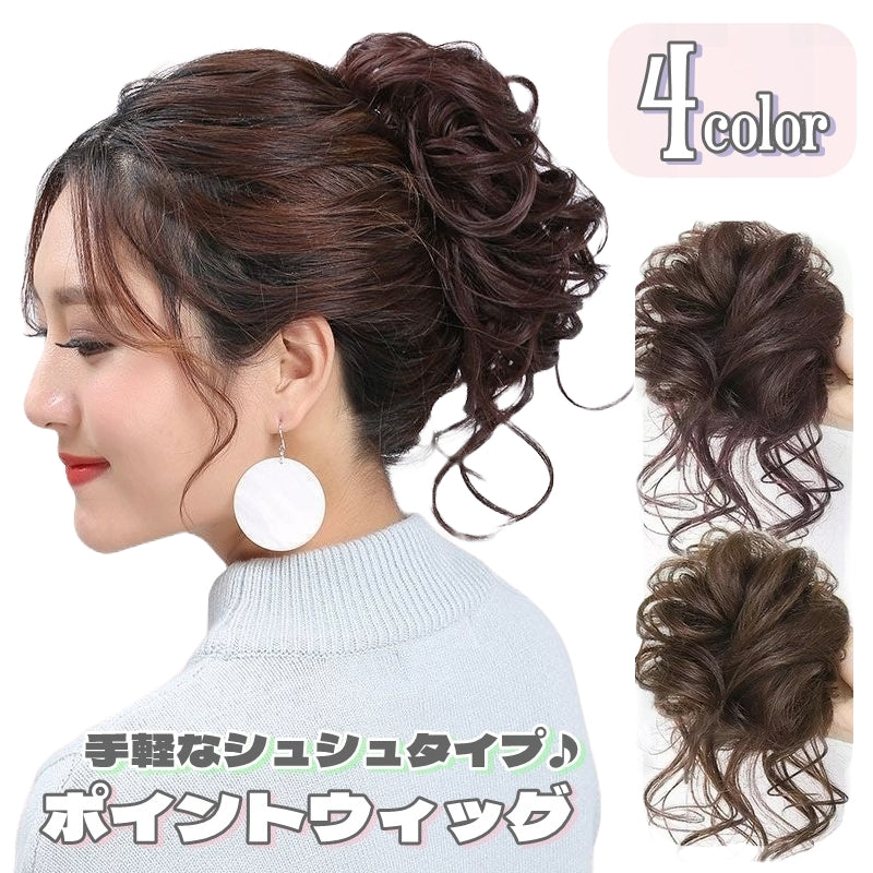 ポイントウィッグ 部分ウィッグ ヘアアクセサリー ファッション小物 レディース 女性 商品画像