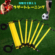 ラダー トレーニング用品 スポーツ サッカー フットサル トレーニングラダー 俊敏性 敏捷性 運動神経 ステップ 体幹強化 バランス能力 股関節 柔軟性