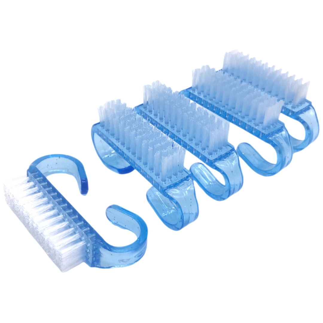 ケアブラシ 同色5個セット ネイルブラシ ダストブラシ 爪ブラシ ネイル用品 ブルー バリエーション画像