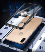 iPhoneケース アイフォンケース リング一体型 透明 クリア スマートフォンケース 9H 強化ガラス 落下防止 背面保護 傷防止 おしゃれ カッコいい 単色 無地 シンプル スタンド機能 車載ホルダー対応 ユニセックス メンズ レディース 女性 男性 婦人 スマホカバー アイフォーン用