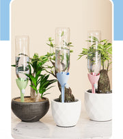 自動水やり器 給水装置 ペットボトル給水器 ガーデニング 鉢植え 植木鉢 プランター 植物  水やり 旅行 お出かけ 出張 留守 水量調節 給水弁 バルブ付き