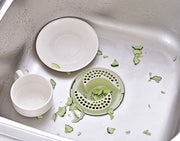 排水口ゴミ受け キッチン用品 円形 受け皿 流し 台所 シンク 流し台 お風呂 バスルーム 水回り 網目 シンプル 便利グッズ 詰まり防止 排水溝