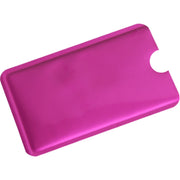 カードケース スキミング防止 5枚セット カード入れ 磁気防止 RFID カードホルダー クレジットカードケース 薄型 カードホルダー キャッシュカード入れ ICカード入れ シンプル ベーシック 定番 無地 単色 英字入り 贈り物 銀色 黒 赤 黄 橙 青 緑 ローズ