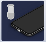 スマホ用防塵キャップ 防塵カバー iPhone Android Lightning Type-C microUSB 端子 アンドロイド ライトニング 貼り付け 両面テープ スマートフォン スマホ タブレット