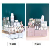 メイクボックス 化粧品収納ボックス メイク収納ボックス 大容量 収納ケース 小物入れ 文房具収納 引き出し付き 収納 整理整頓 卓上 おしゃれ かわいい シンプル
